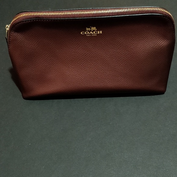 Coach Handbags - SOLD! * Coach Cherry Metallic Cosmetic Case Large F53387